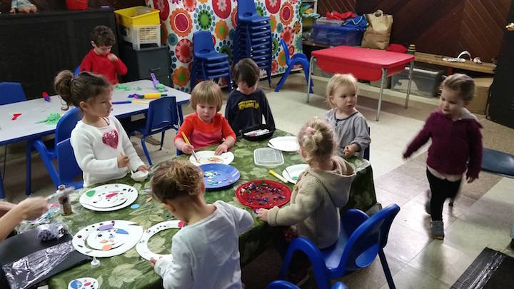Preschool arts and crafts